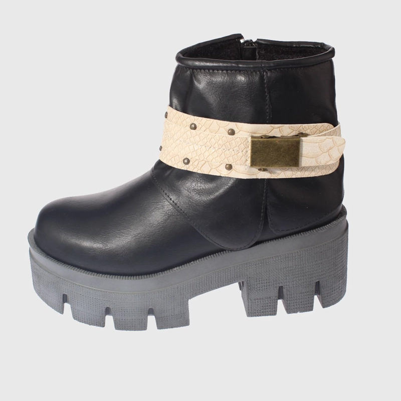 BOTÍN VÍA FRANCA NEGRO ART. 5SG2035ABLACK CASUAL - 4