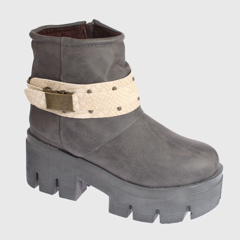 BOTÍN VÍA FRANCA TAUPE ART. 5SG2035A CASUAL - 1