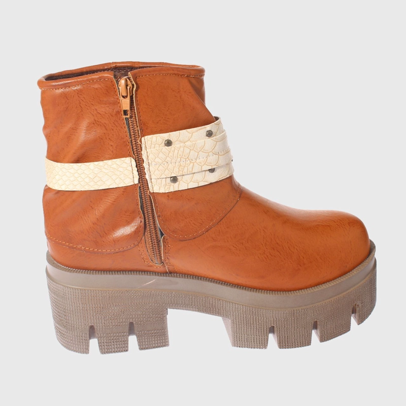 BOTÍN VÍA FRANCA CAQUI KAKI ART. 5SG2035AKAKI CASUAL - 4