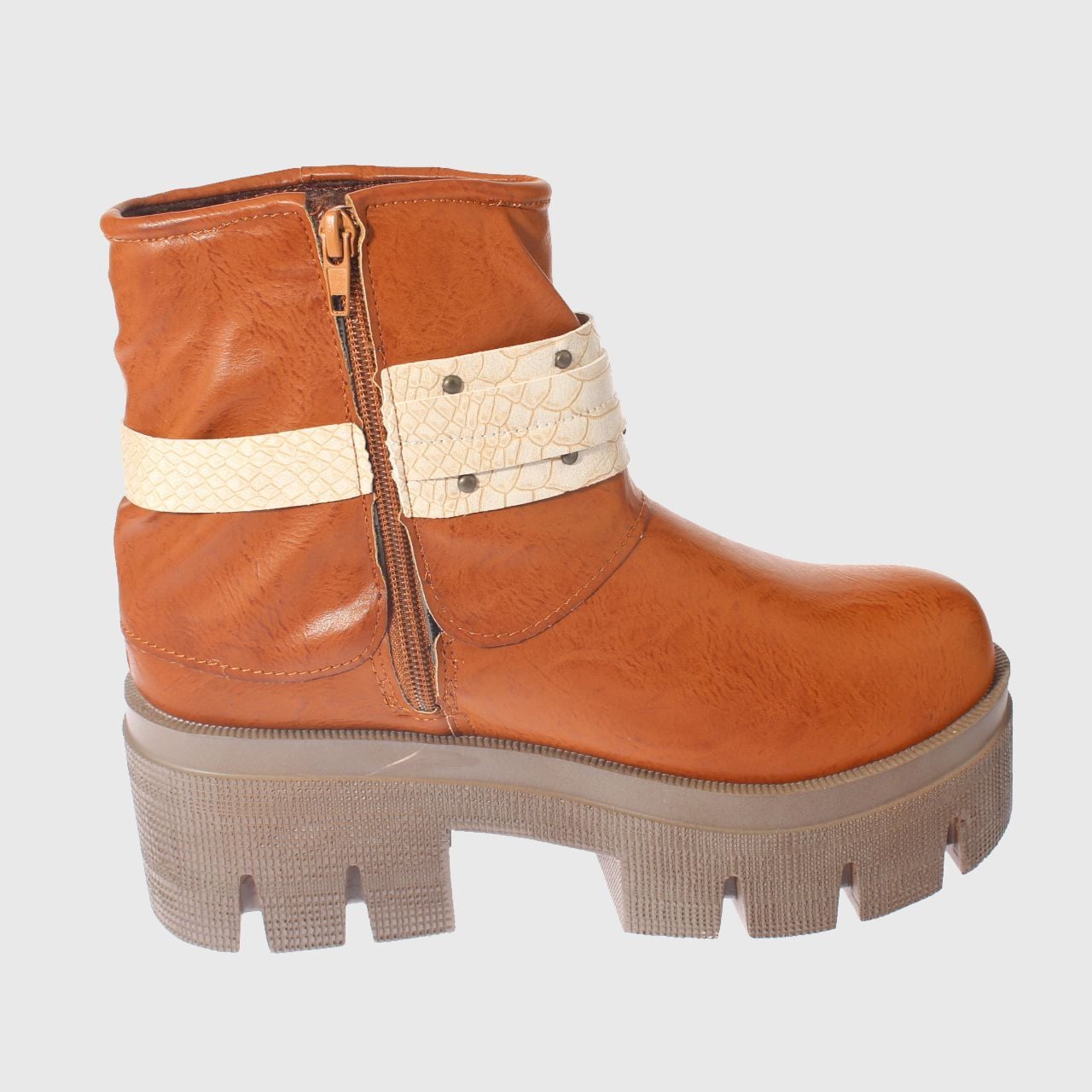 BOTÍN VÍA FRANCA CAQUI KAKI ART. 5SG2035AKAKI CASUAL - 4
