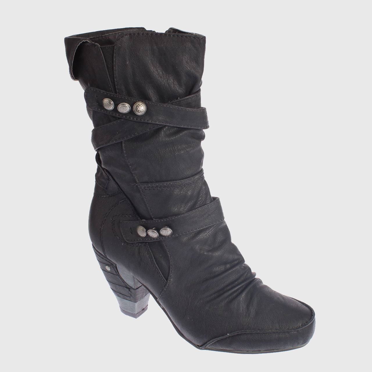 BOTAS MUJER VÍA FRANCA NEGRO TACO ART. 5681118BLACK - 1
