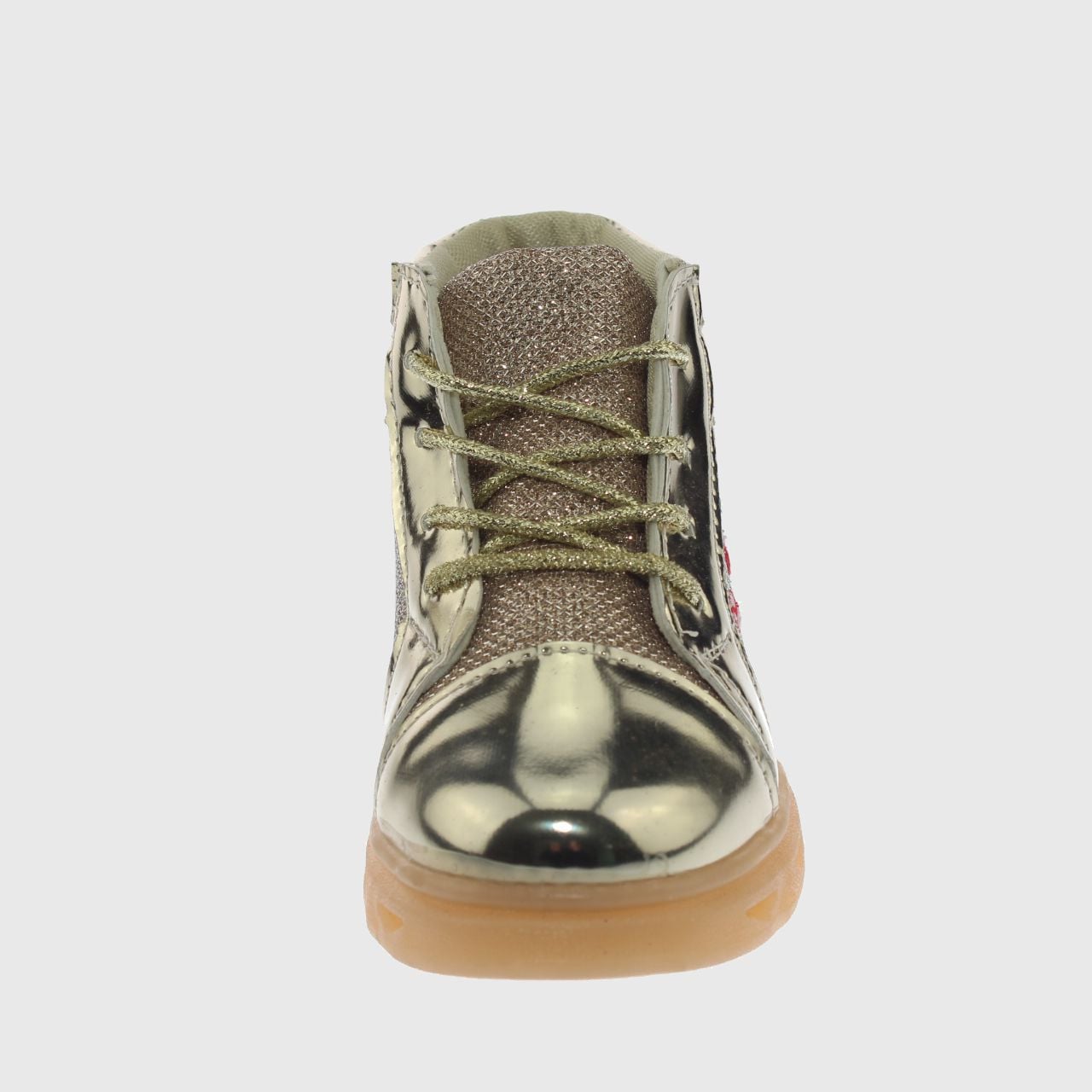 ZAPATILLAS NIÑA VIA FRANCA CASUALES DORADO CON LUCES ART 10252GOLD - 3