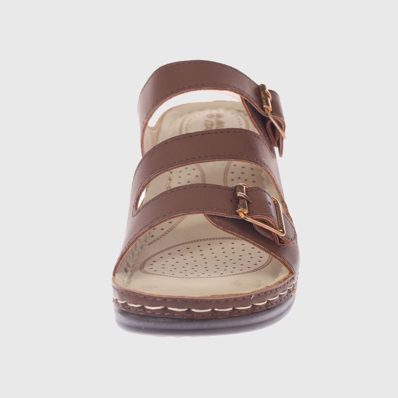 SANDALIA CONFORT CAFE MODELO ITALIANO ART. 5ASK76616BROWN - 3