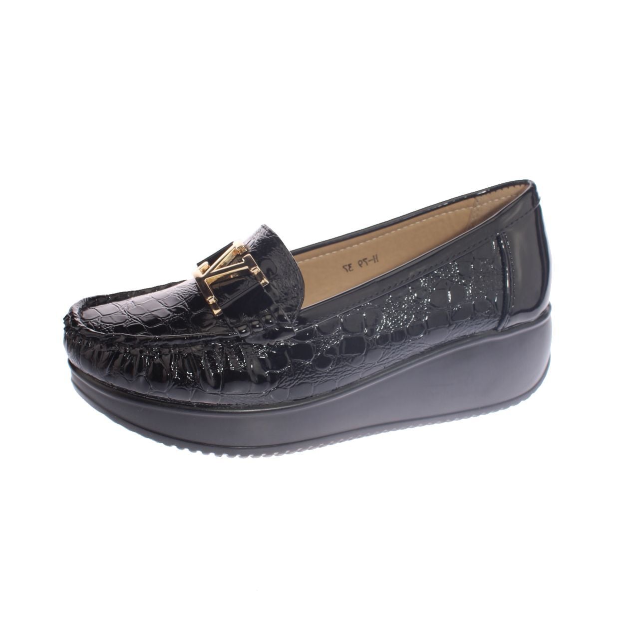 MOCASIN PLATAFOMA NEGRO HUALUN ART. 5H79BLACK - 1
