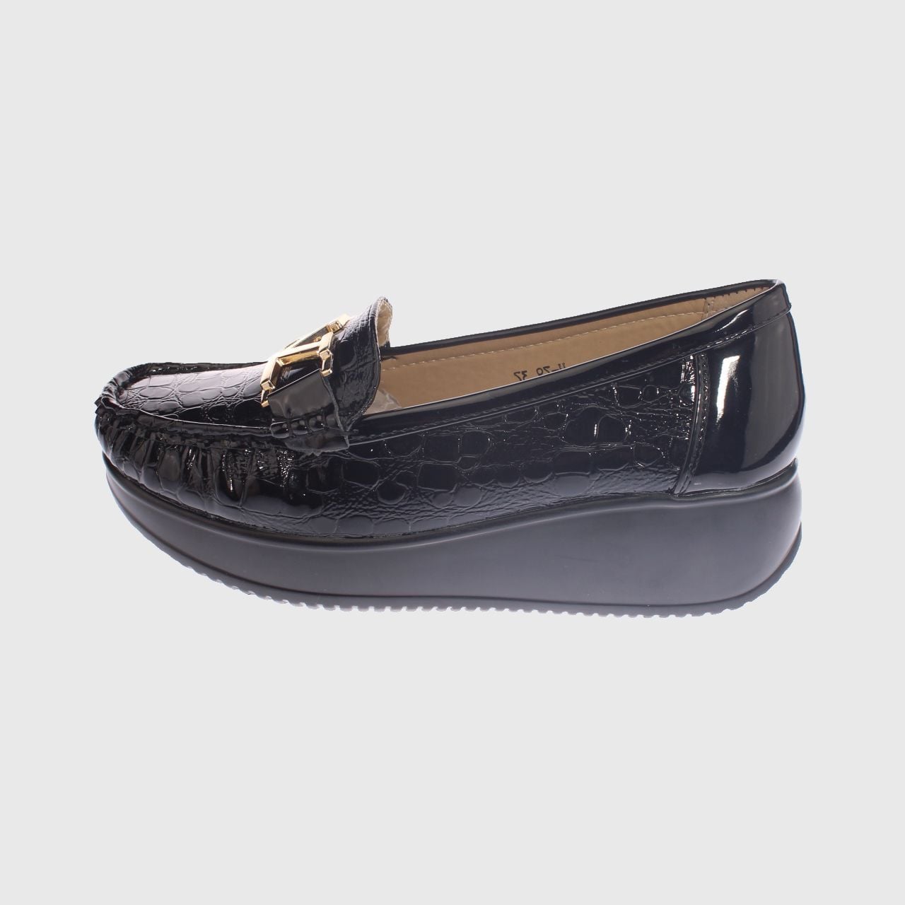 MOCASIN PLATAFOMA NEGRO HUALUN ART. 5H79BLACK - 2