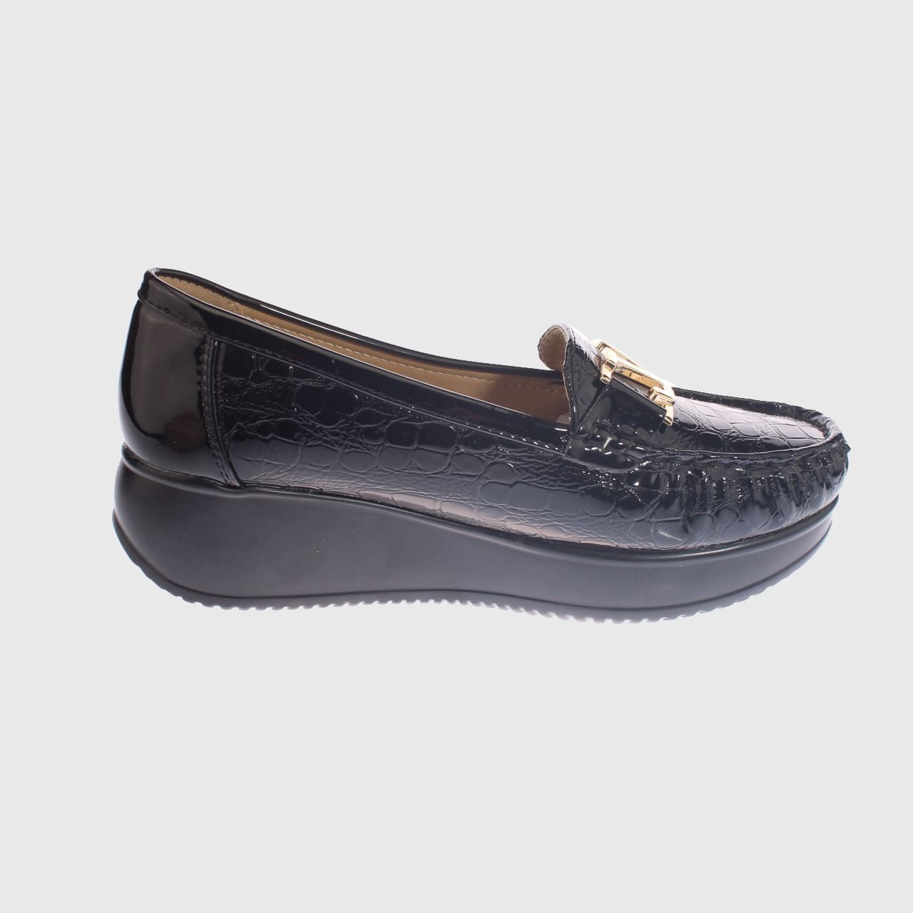 MOCASIN PLATAFOMA NEGRO HUALUN ART. 5H79BLACK - 4