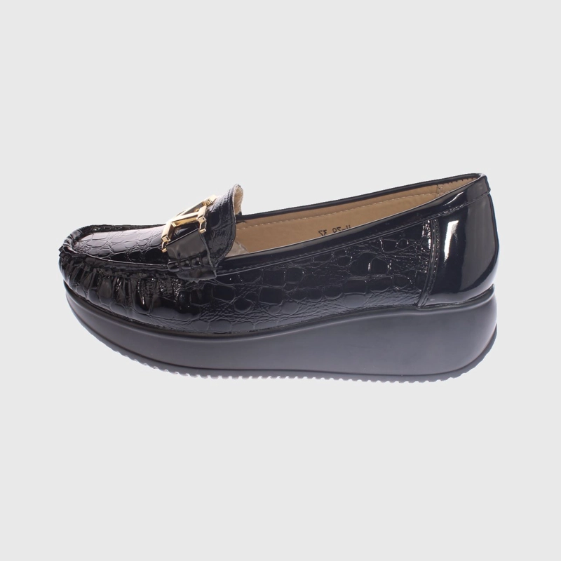 MOCASIN PLATAFOMA NEGRO HUALUN ART. 5H79BLACK - 4