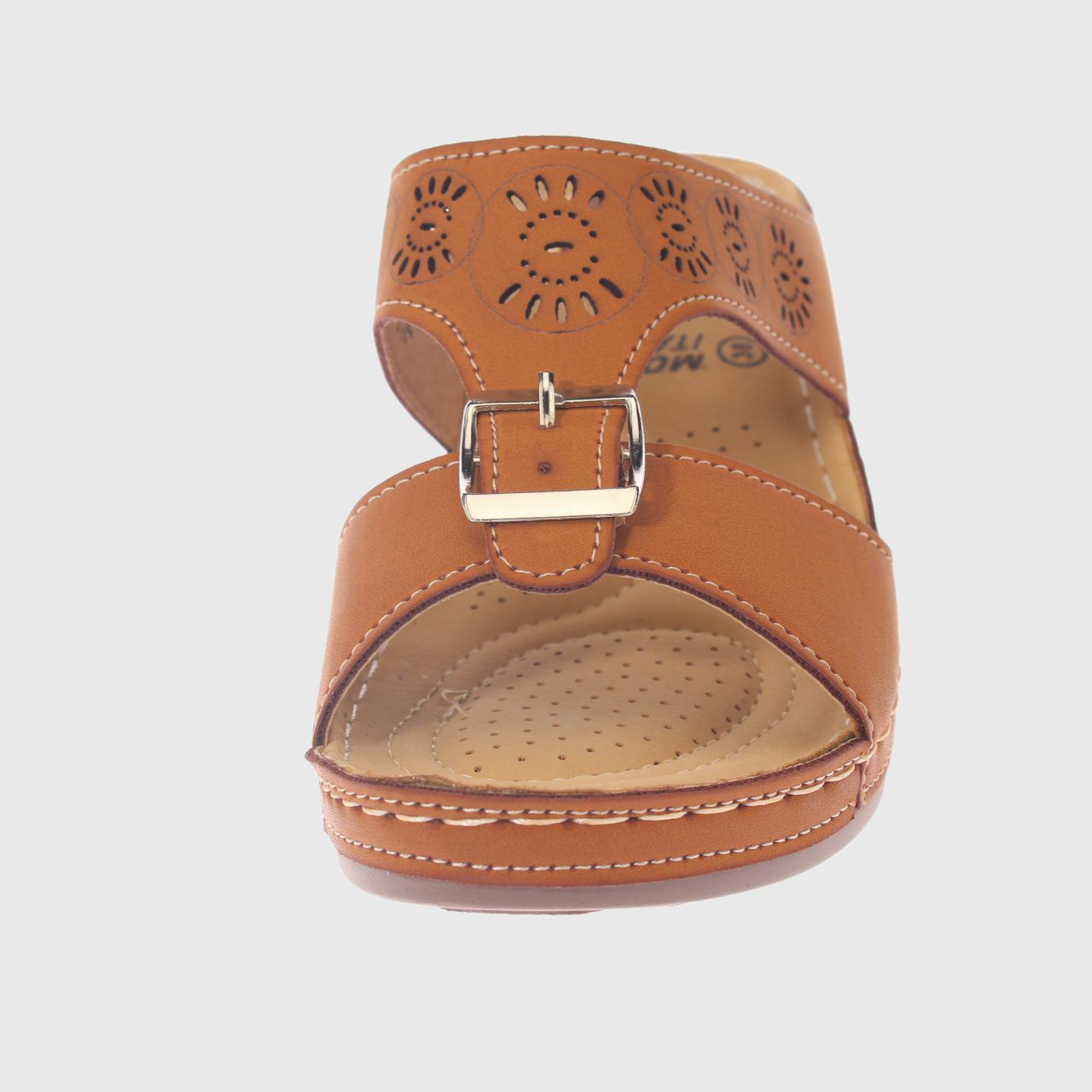 SANDALIAS MUJER VÍA FRANCA CAMEL CONFORT MODELO ITALIANO ART. 5ASK73325CAMEL - 3