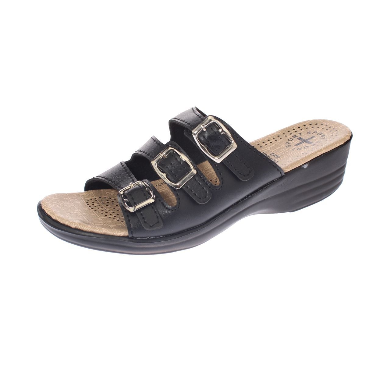 SANDALIA DESCANSO NEGRO VIA FRANCA ART. 58063BLACK - 1
