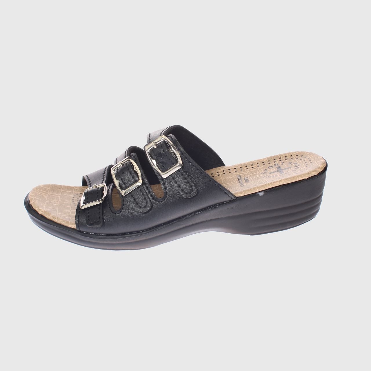 SANDALIA DESCANSO NEGRO VIA FRANCA ART. 58063BLACK - 2