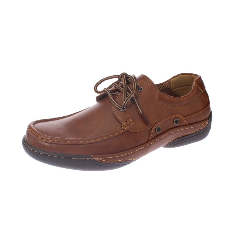 ZAPATOS HOMBRE VIA FRANCA CASUAL CAFÉ MODELO ITALIANO ART. 8ASK38005 - 1