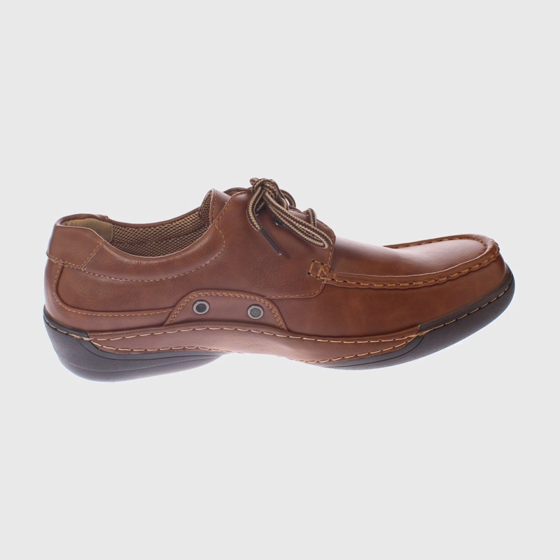 ZAPATOS HOMBRE VIA FRANCA CASUAL CAFÉ MODELO ITALIANO ART. 8ASK38005 - 4