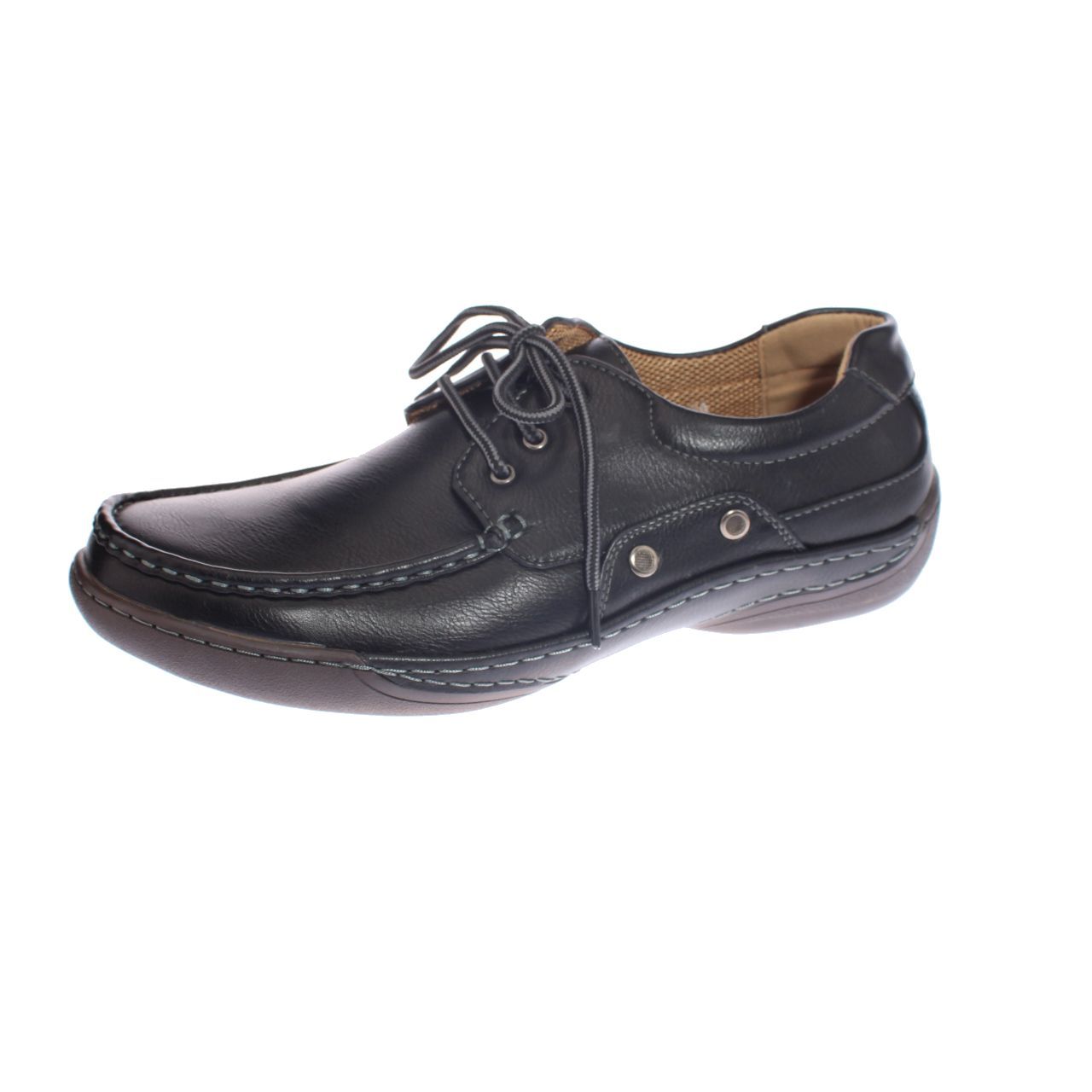 ZAPATO CASUAL NEGRO MODELO ITALIANO ART. 8ASK38005BLACK - 1