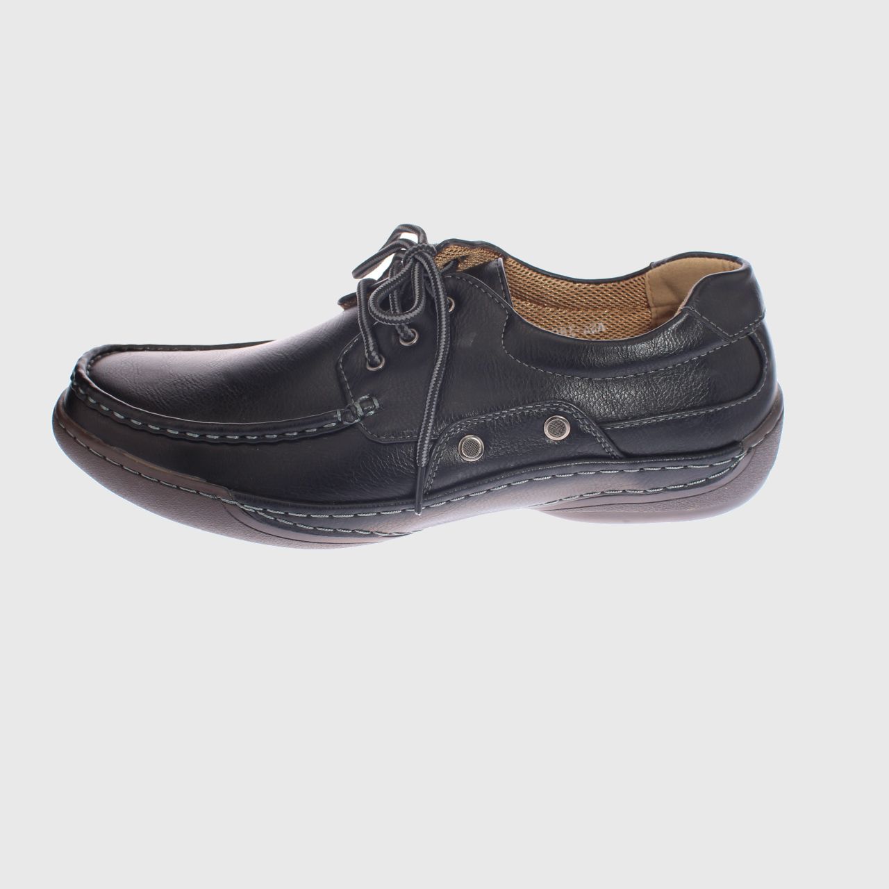 ZAPATO CASUAL NEGRO MODELO ITALIANO ART. 8ASK38005BLACK - 2