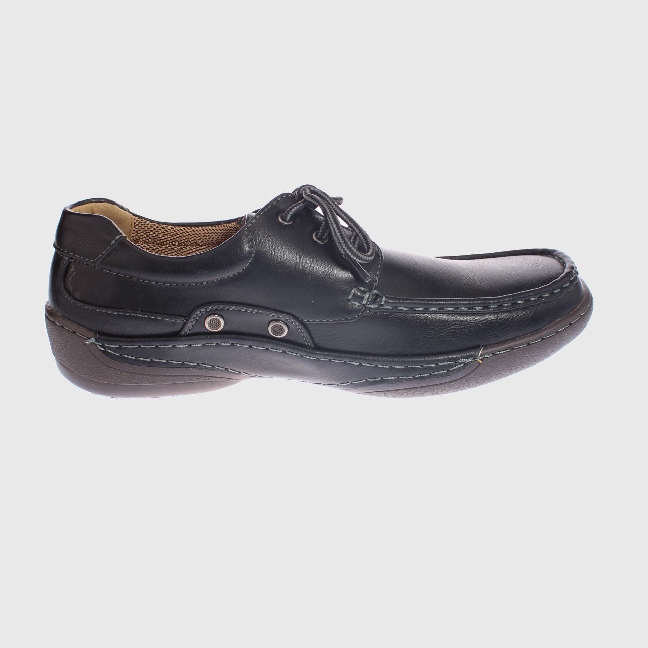 ZAPATO CASUAL NEGRO MODELO ITALIANO ART. 8ASK38005BLACK - 4