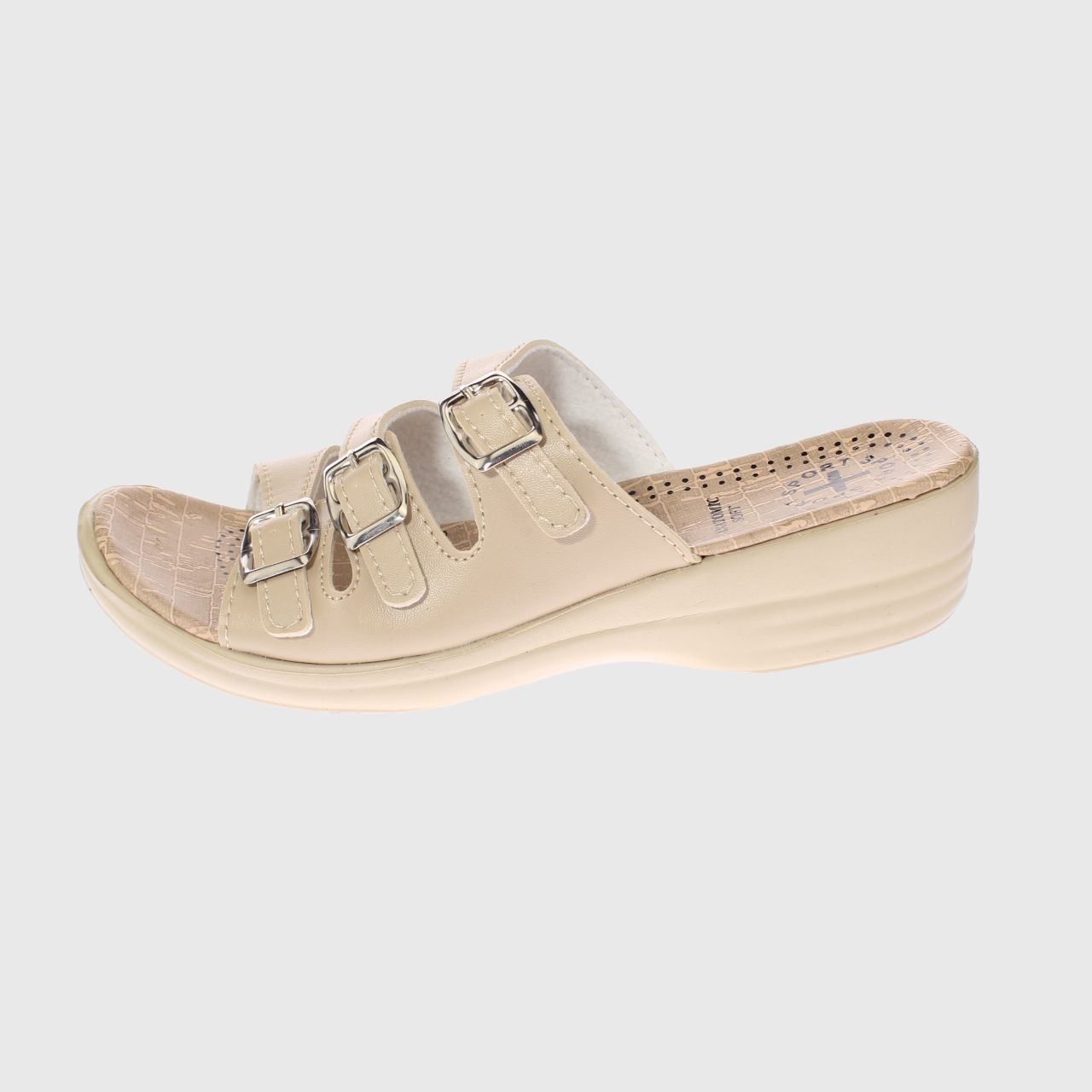 SANDALIA DESCANSO BEIGE VIA FRANCA ART. 58063BEIGE - 2