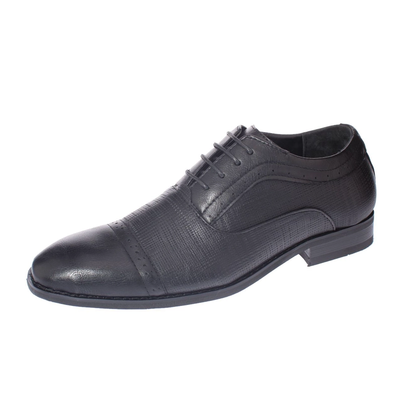 ZAPATO VESTIR NEGRO VÍA FRANCA ART. 8C16051BLACK - 1