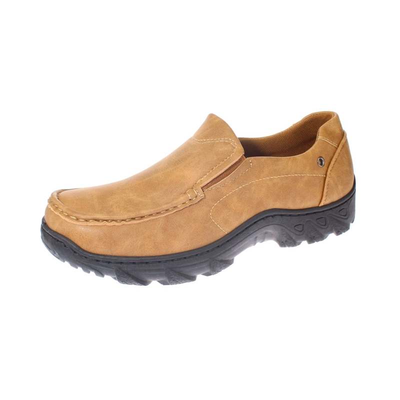 MOCASIN CASUAL CAMEL VIA FRANCA ART. 82811A11231YBROWN - 1