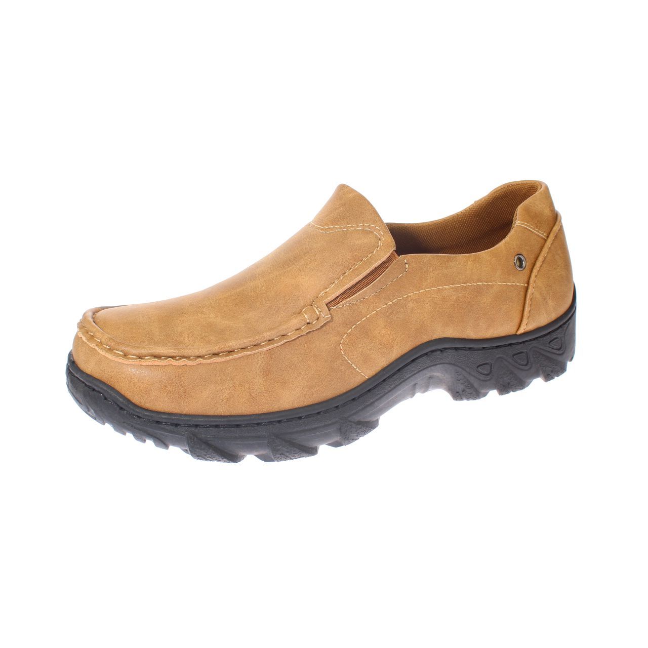 MOCASIN CASUAL CAMEL VIA FRANCA ART. 82811A11231YBROWN - 1