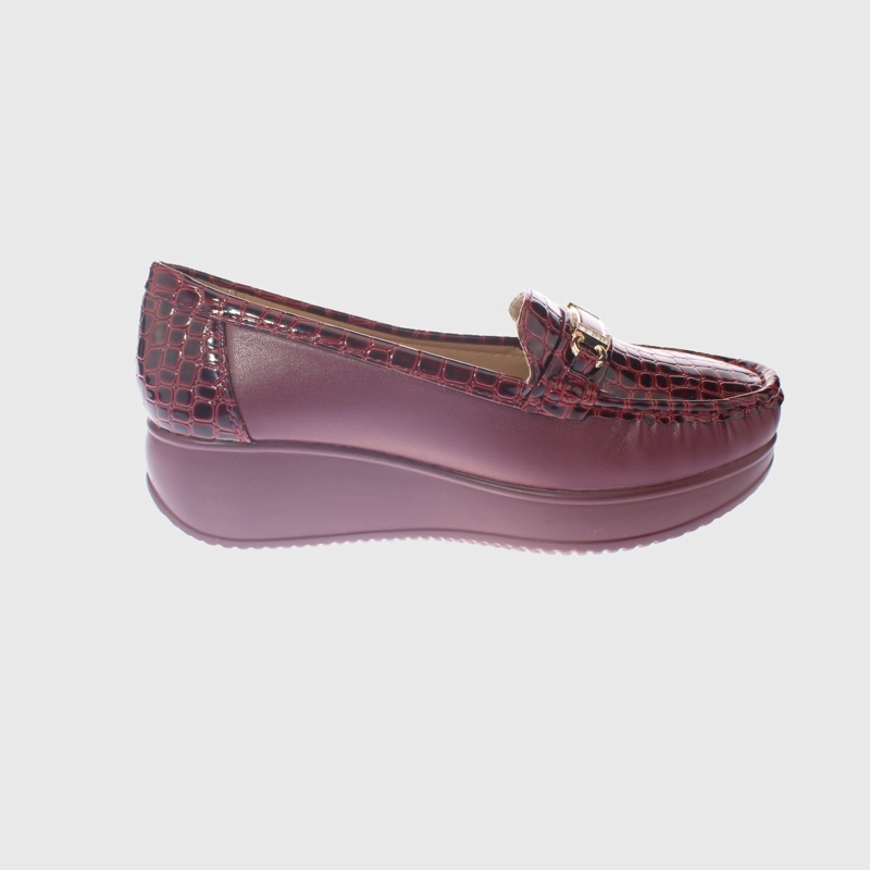 MOCASIN PLATAFOMA VINO HUALUN ART. 5H75WINE - 4