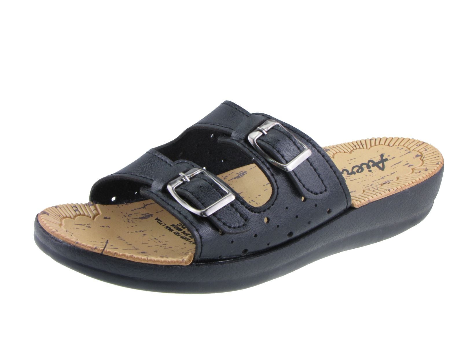 SANDALIA DESCANSO NEGRO VIA FRANCA ART. 58062BLACK - 1