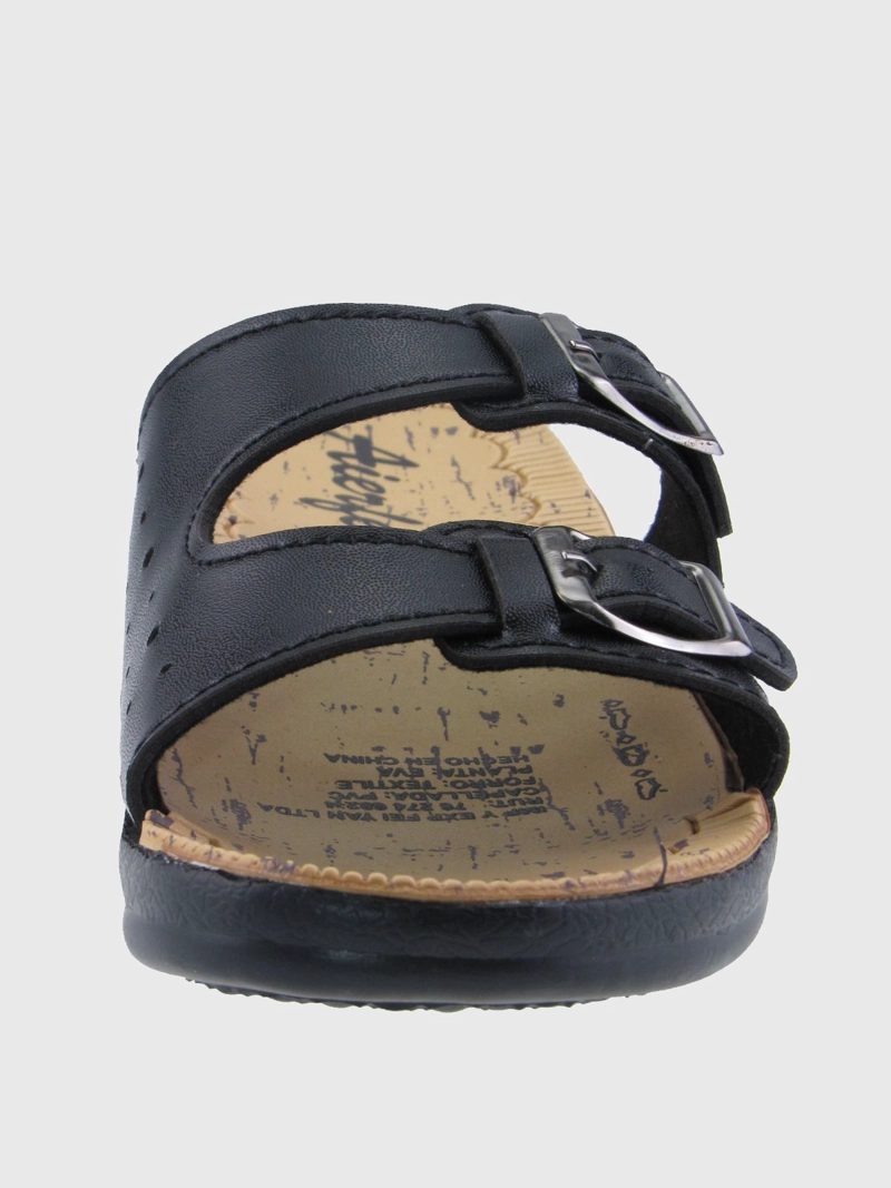 SANDALIA DESCANSO NEGRO VIA FRANCA ART. 58062BLACK - 3