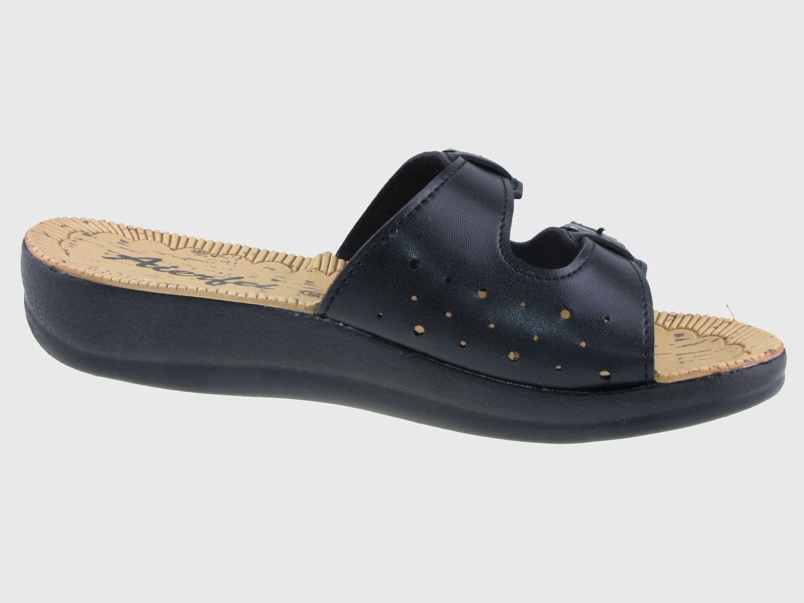SANDALIA DESCANSO NEGRO VIA FRANCA ART. 58062BLACK - 4