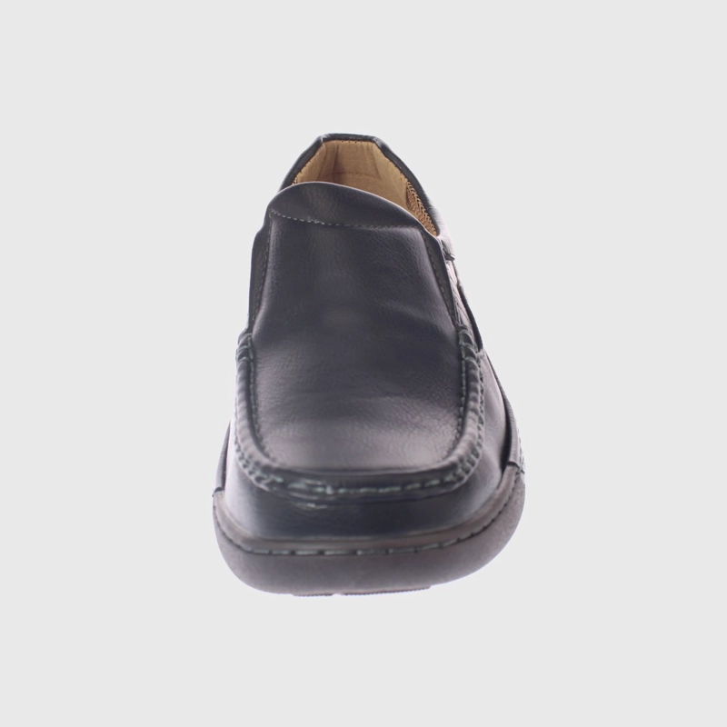 MOCASINES HOMBRE VIA FRANCA NEGRO MODELO ITALIANO ART. 8ASK38002 - 3