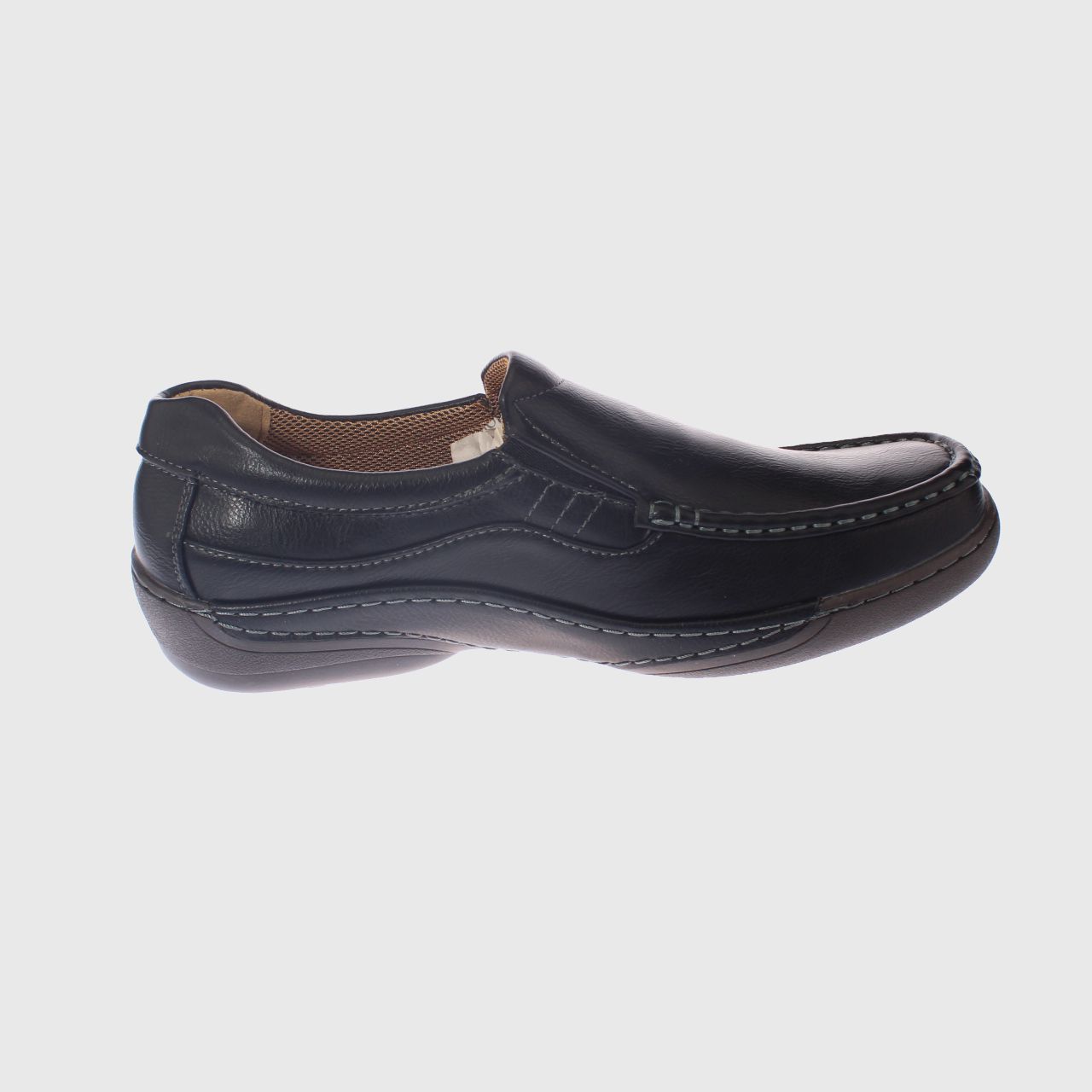 MOCASINES HOMBRE VIA FRANCA NEGRO MODELO ITALIANO ART. 8ASK38002 - 4