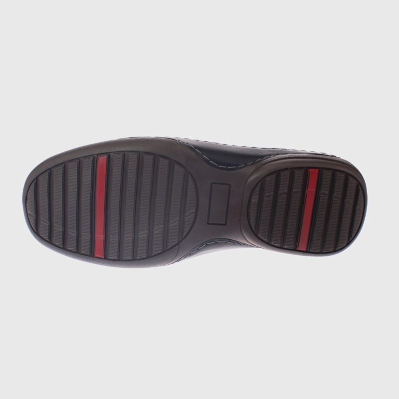 MOCASINES HOMBRE VIA FRANCA NEGRO MODELO ITALIANO ART. 8ASK38002 - 5