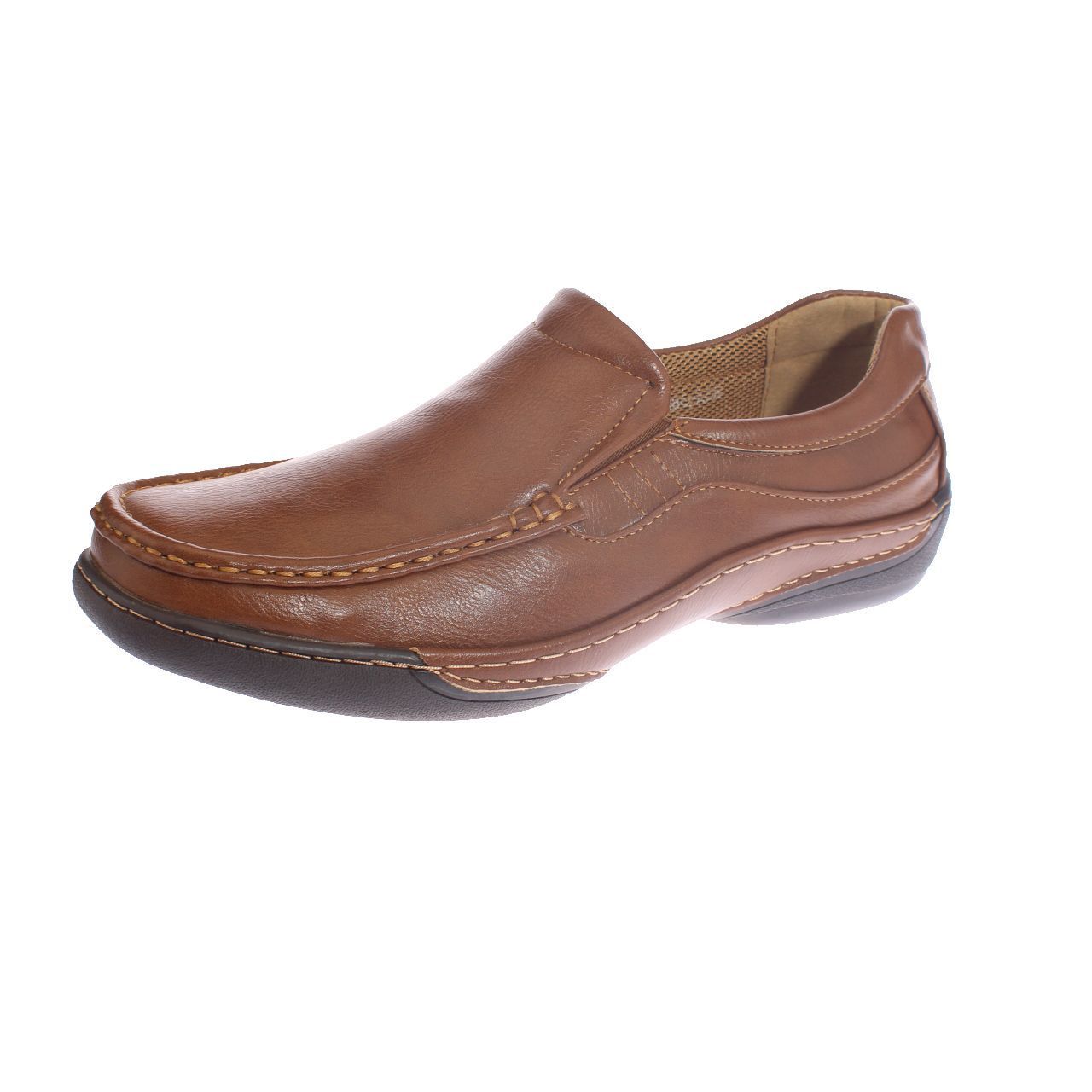 MOCASINES HOMBRE VIA FRANCA CAFÉ MODELO ITALIANO ART. 8ASK38002BROWN - 1