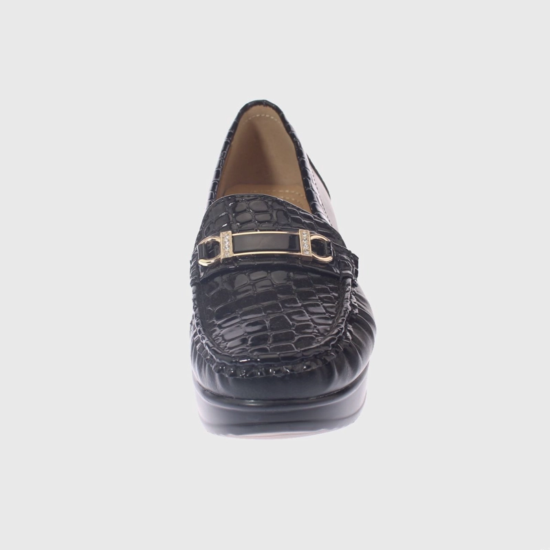 MOCASIN PLATAFOMA NEGRO HUALUN ART. 5H75BLACK - 3