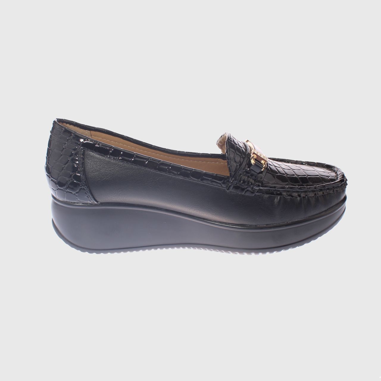 MOCASIN PLATAFOMA NEGRO HUALUN ART. 5H75BLACK - 4