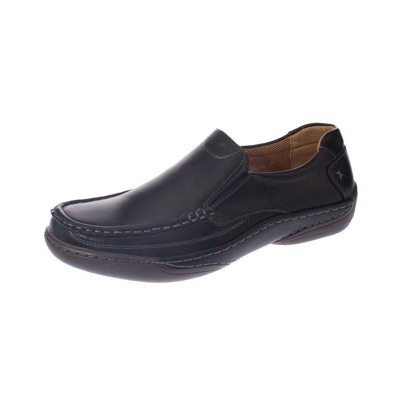 MOCASINES HOMBRE VIA FRANCA NEGRO MODELO ITALIANO ART. 8ASK38003 - 1