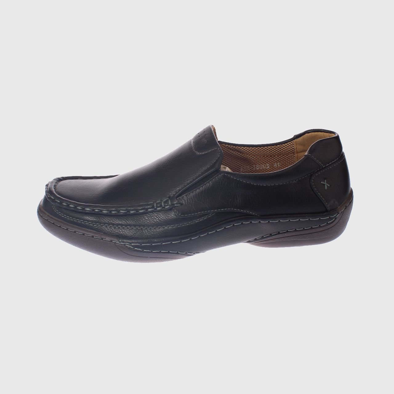 MOCASINES HOMBRE VIA FRANCA NEGRO MODELO ITALIANO ART. 8ASK38003 - 2