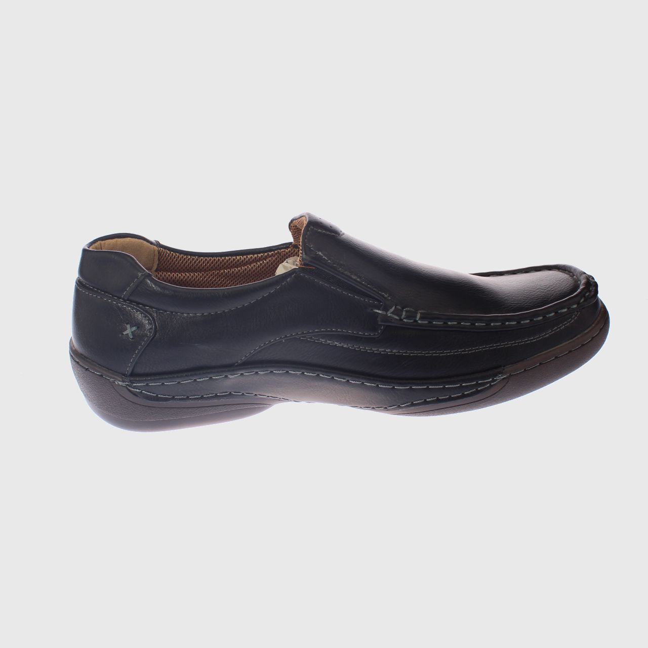MOCASINES HOMBRE VIA FRANCA NEGRO MODELO ITALIANO ART. 8ASK38003 - 4