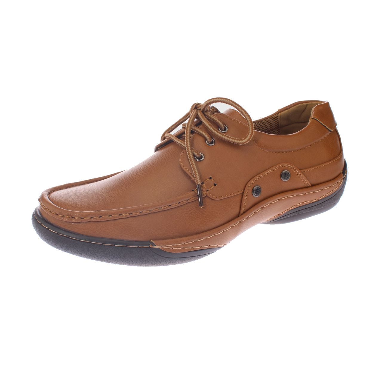 ZAPATOS HOMBRE VIA FRANCA CASUAL MODELO ITALIANO ART. 8ASK38005 CAMEL - 1