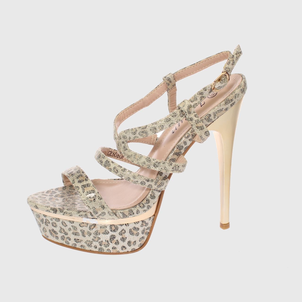 SANDALIAS MUJER VÍA FRANCA DORADO FIESTA I-RUN ART. 5GZ6060DORADO - 2