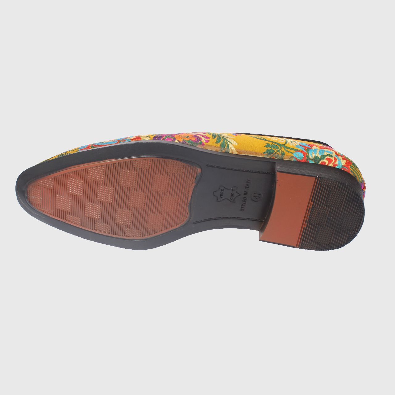 MOCASINES HOMBRE VIA FRANCA TEXTIL AMARILLO ART. 82329 - 5