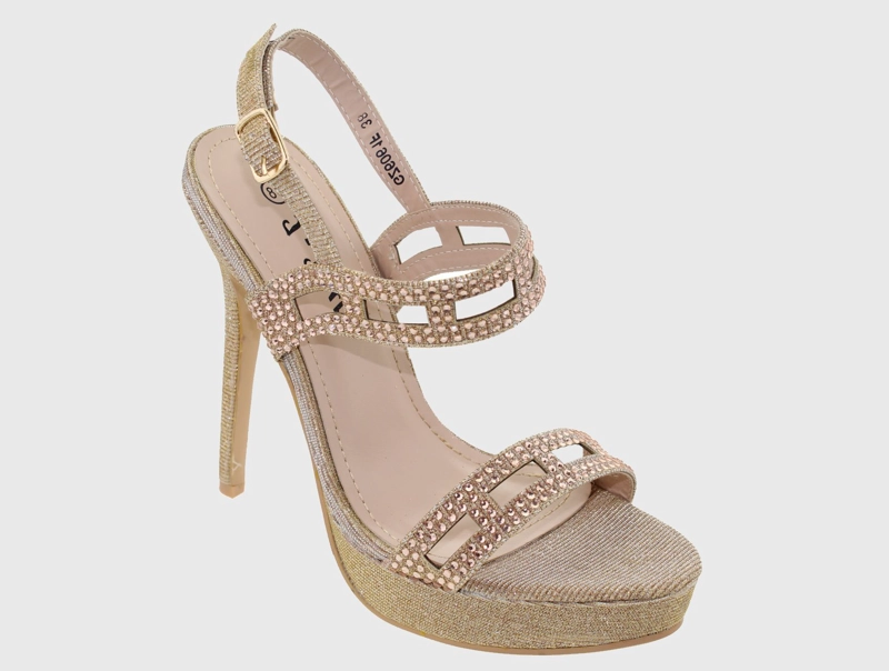 SANDALIAS MUJER VIA FRANCA FIESTA CHAMPAGNE I-RUN ART. 5GZ6061CHAMPAGNE - 1