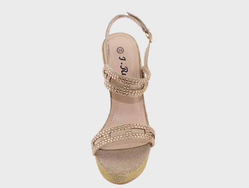 SANDALIAS MUJER VIA FRANCA FIESTA CHAMPAGNE I-RUN ART. 5GZ6061CHAMPAGNE - 3