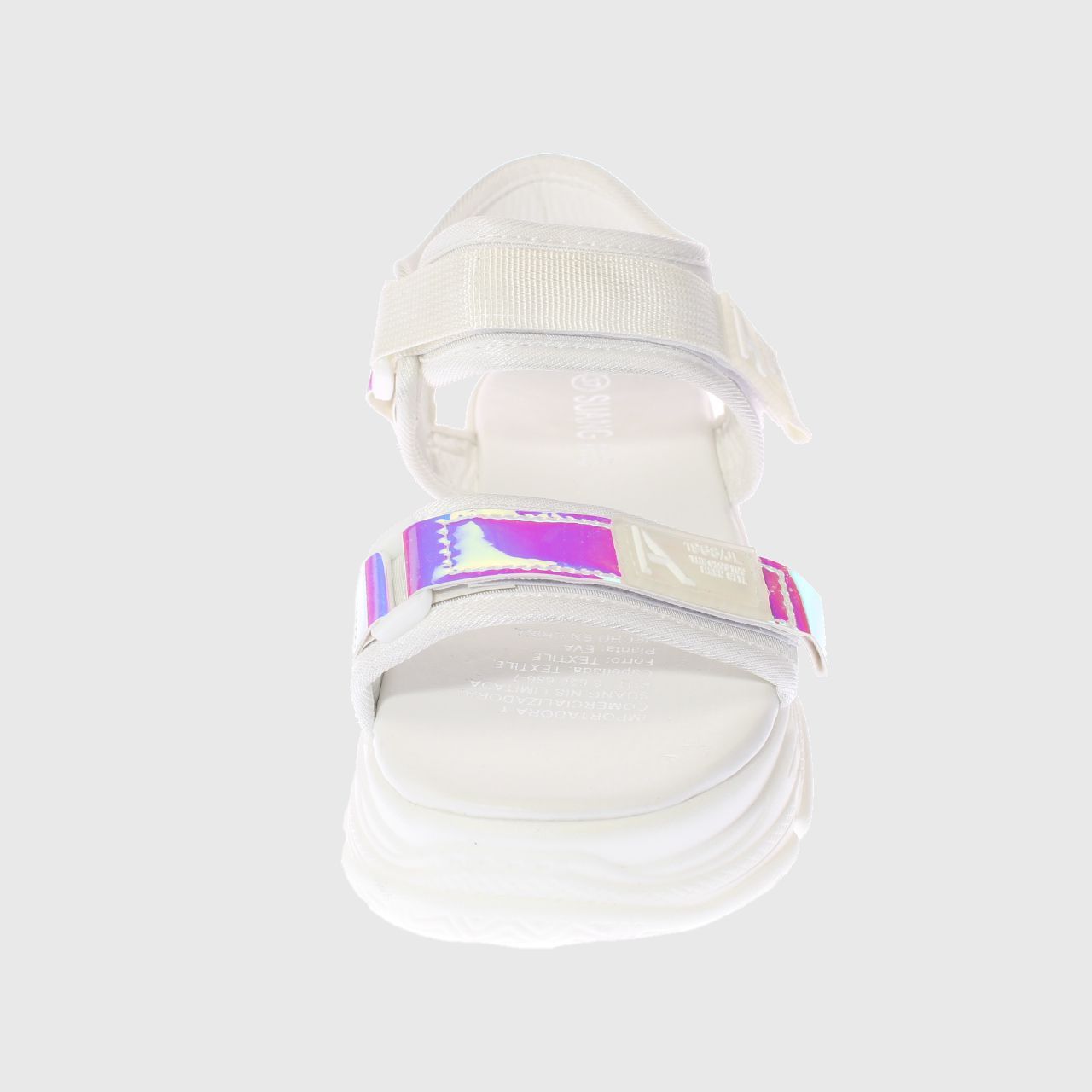 SANDALIAS MUJER VÍA FRANCA BLANCO SUANG NIS ART. 5ZGR01006WHITE - 3