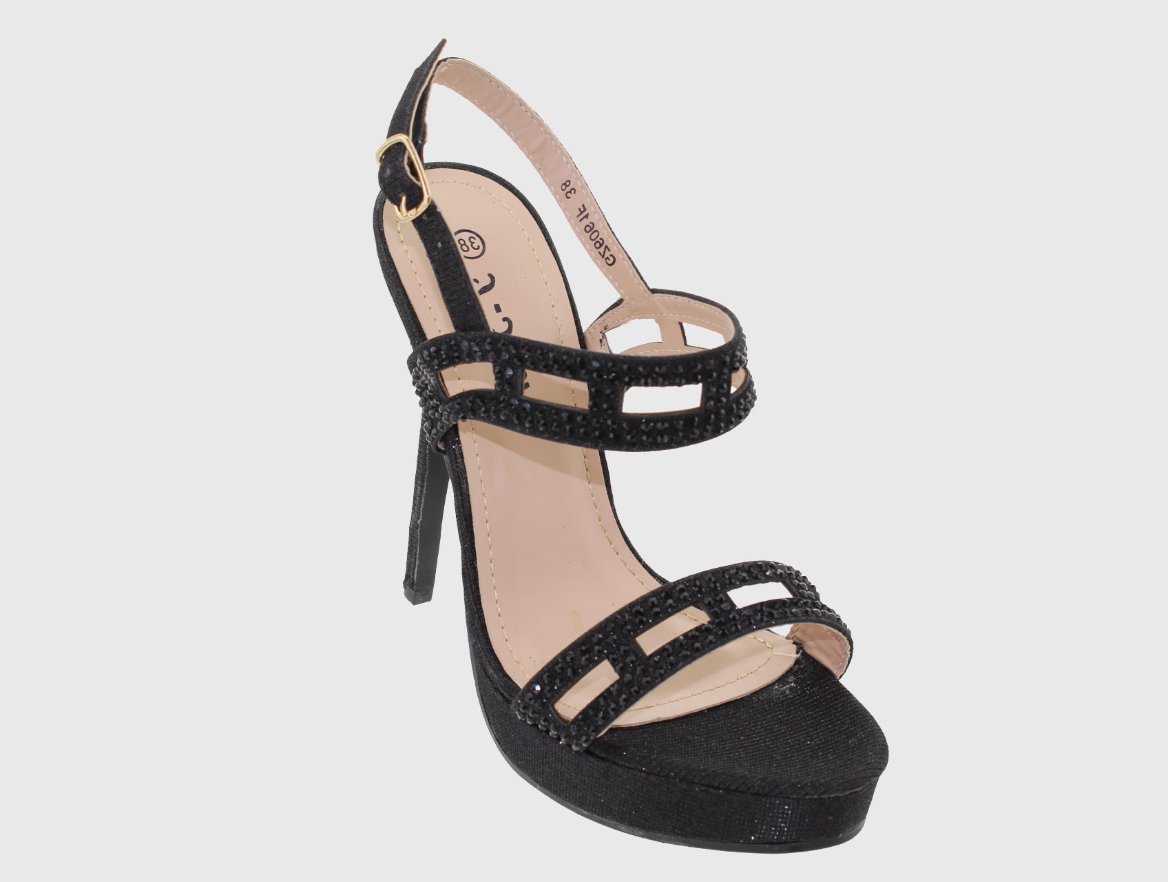 SANDALIAS MUJER VIA FRANCA FIESTA I-RUN ART. 5GZ6061 NEGRO - 1