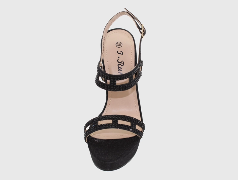 SANDALIAS MUJER VIA FRANCA FIESTA I-RUN ART. 5GZ6061 NEGRO - 3