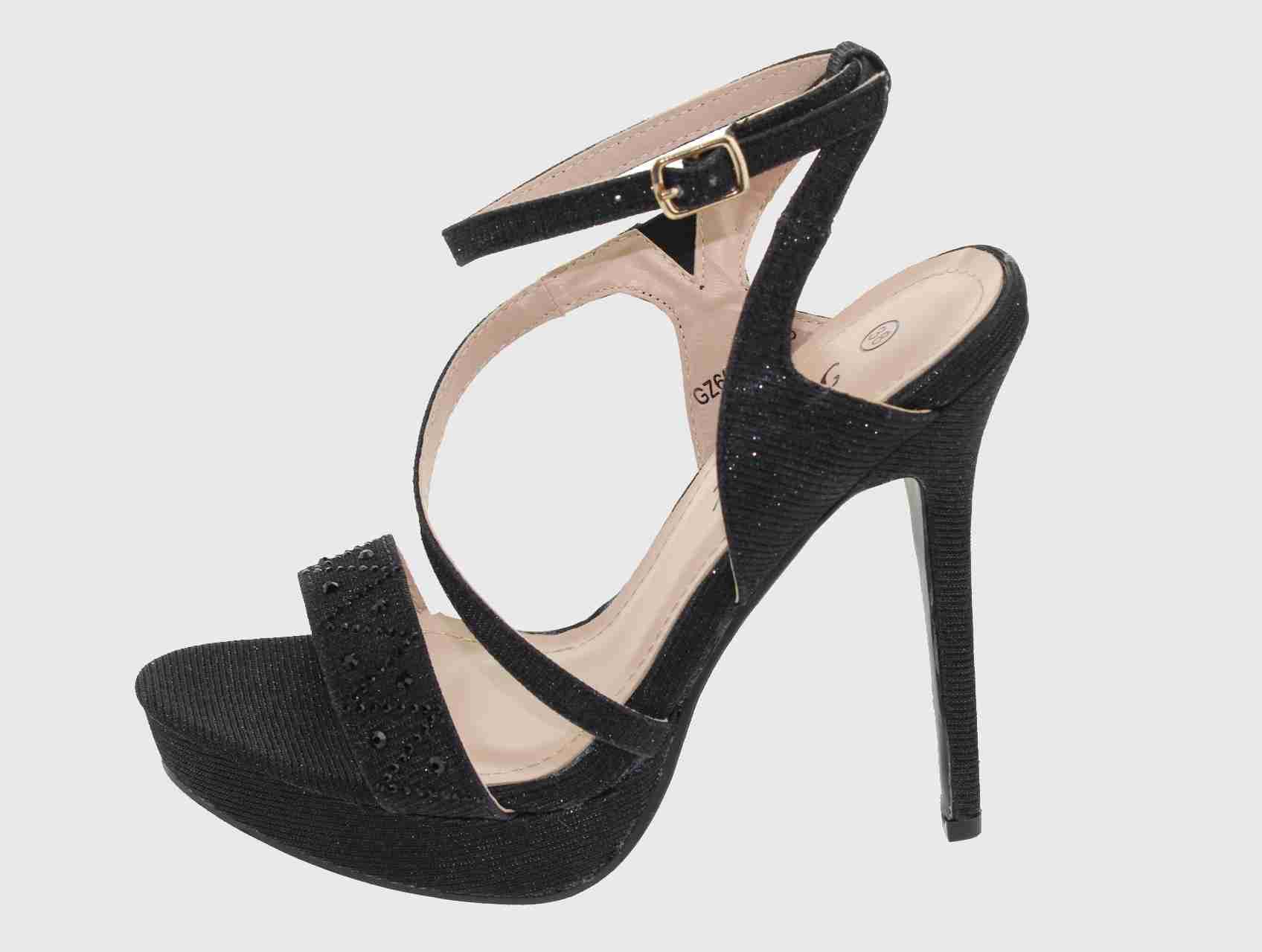 SANDALIAS MUJER VÍA FRANCA FIESTA I-RUN ART. 5GZ6064NEGRO - 2