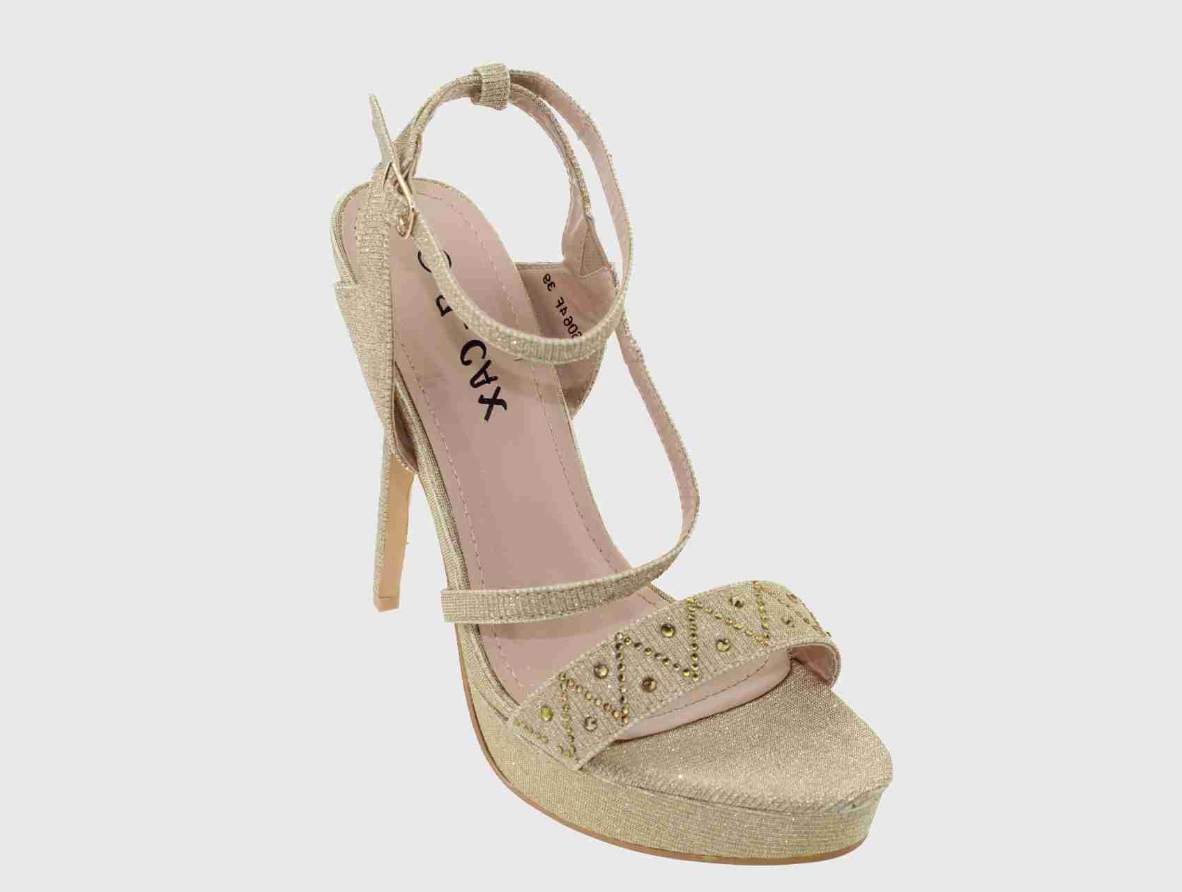 SANDALIAS MUJER VÍA FRANCA DORADO FIESTA I-RUN ART. 5GZ6064DORADO - 1