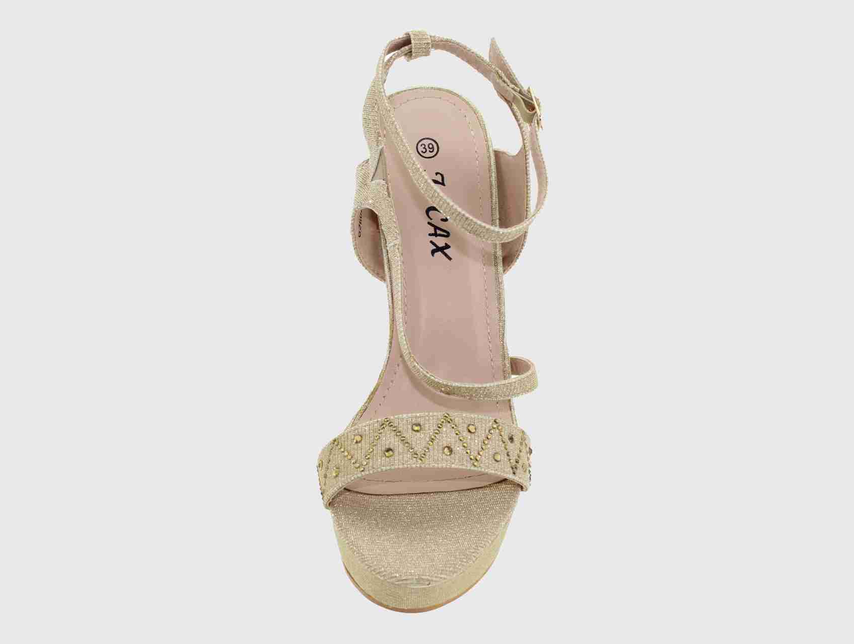 SANDALIAS MUJER VÍA FRANCA DORADO FIESTA I-RUN ART. 5GZ6064DORADO - 3