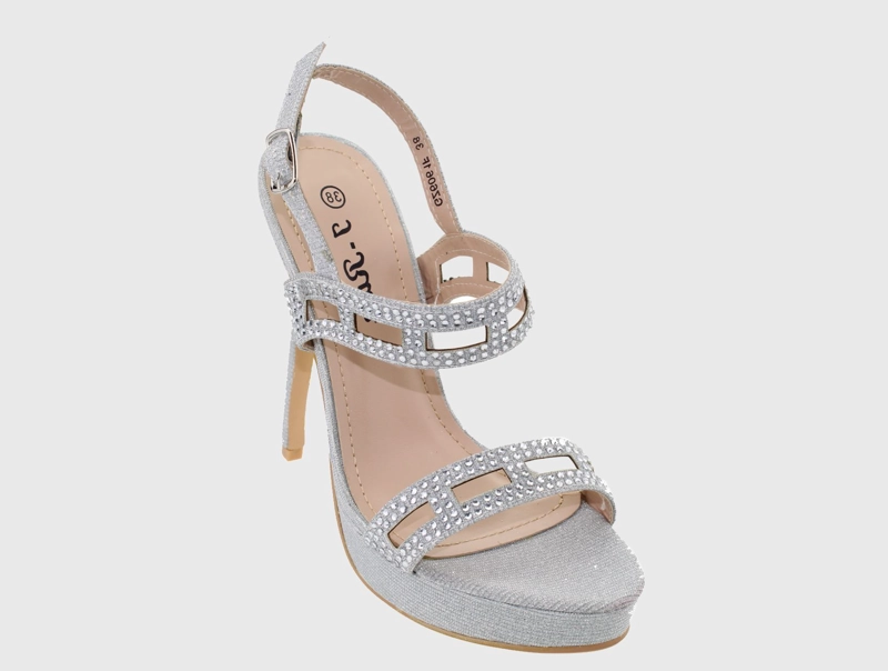 SANDALIAS MUJER VIA FRANCA FIESTA PLATA I-RUN ART. 5GZ6061PLATA - 1