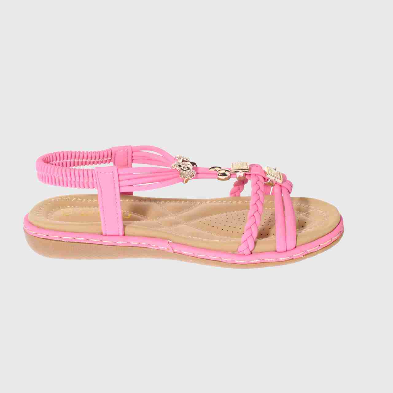 SANDALIAS MUJER VÍA FRANCA ROSA CONFORT BBO ART. 51008B30018PINK - 4