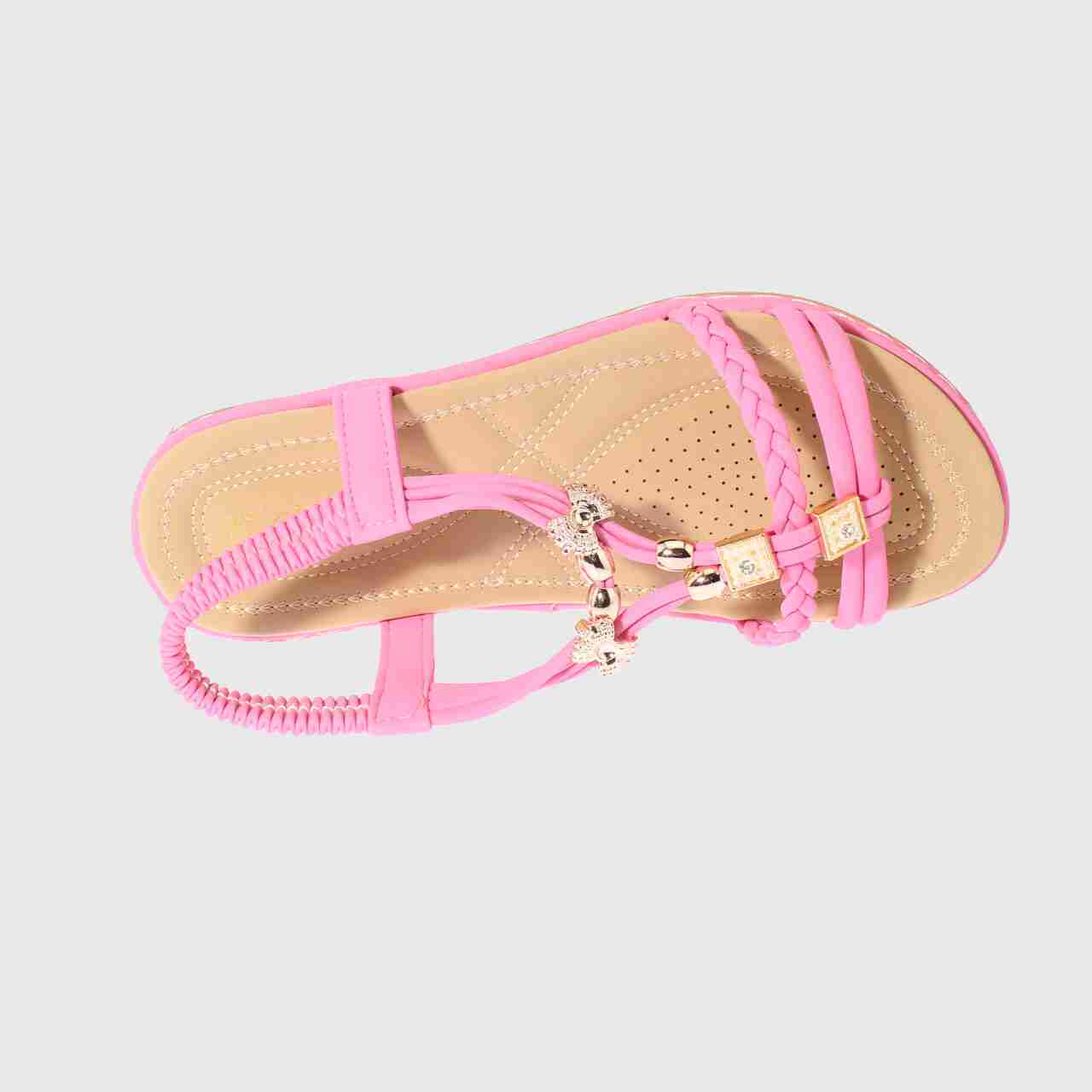 SANDALIAS MUJER VÍA FRANCA ROSA CONFORT BBO ART. 51008B30018PINK - 5